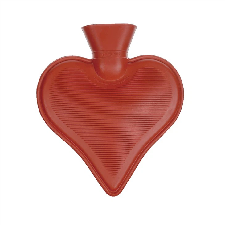Heart Shape Rubber Hot Water Bag