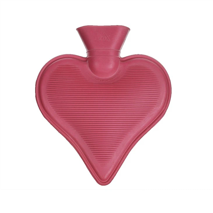 Heart Shape Rubber Hot Water Bag