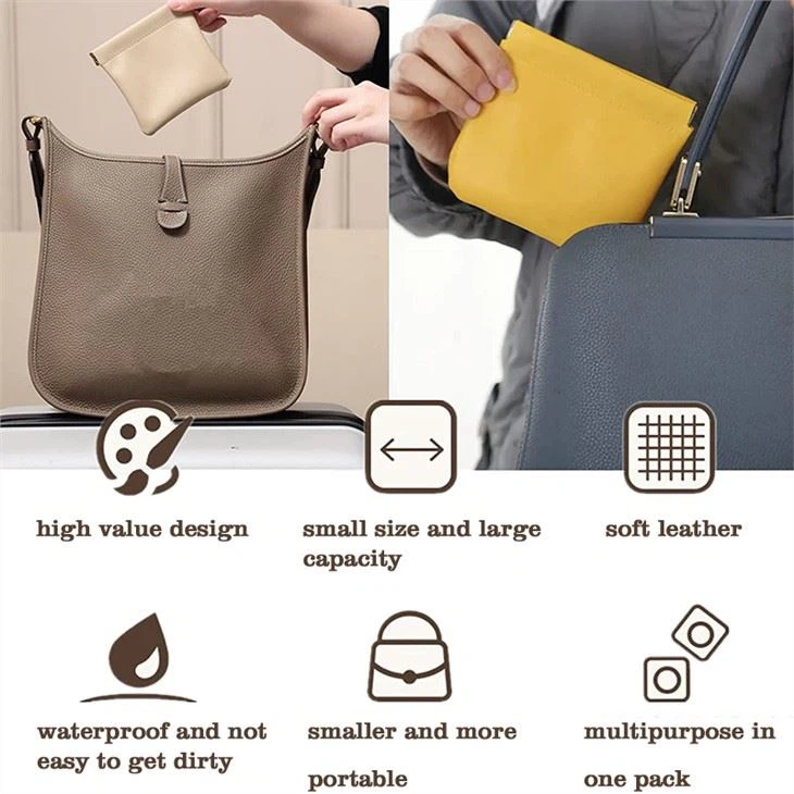 Pu Leather Mini Cosmetic Bag