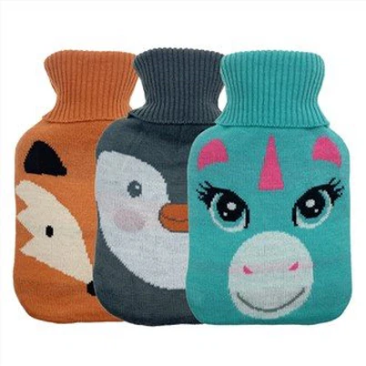 1000ml Hot Water Bag Knitted Cover