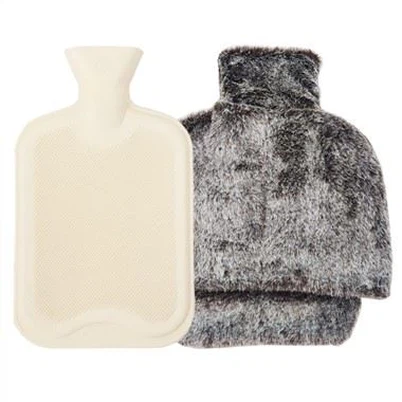 Faux fur Foot Hot Water Bottle Cover