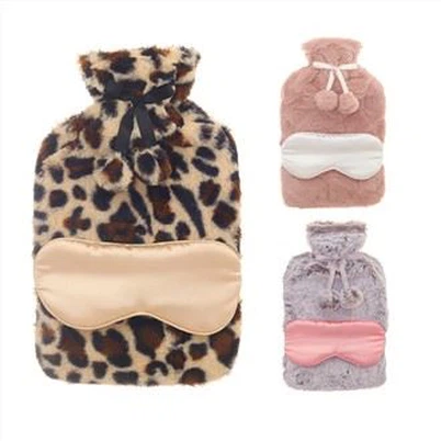 fur Hot Water Bottle Cover And Eye Mask