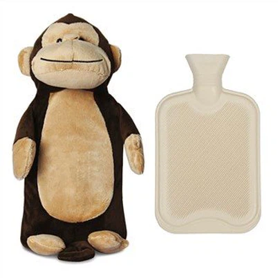 Monkey Hot Water Bottle Cover