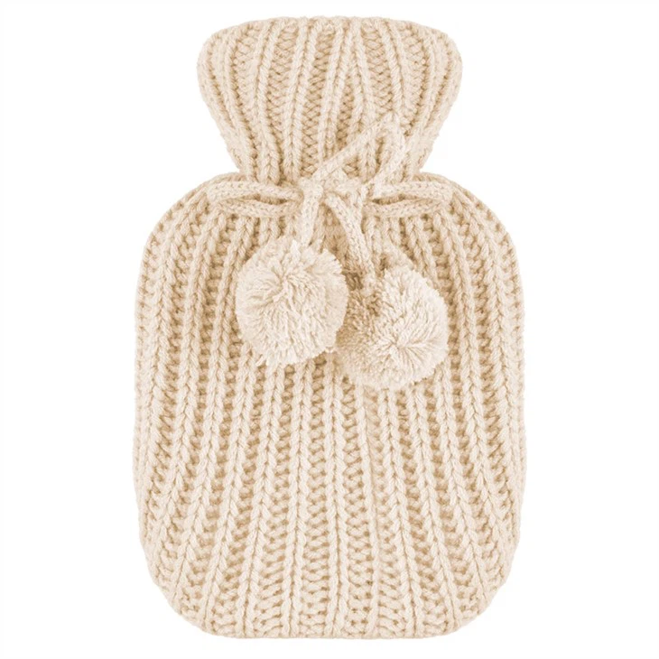 hot water bag knitted cover and cup gift set