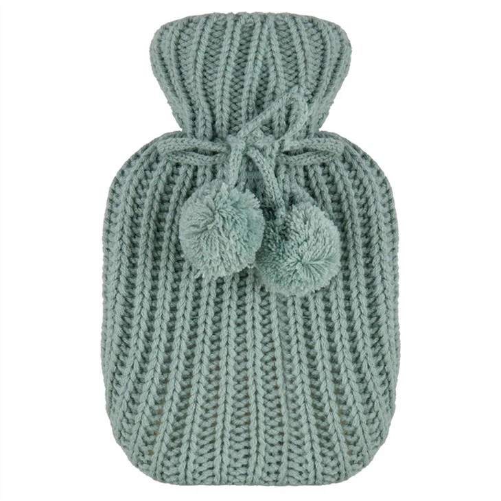 hot water bag knitted cover and cup gift set