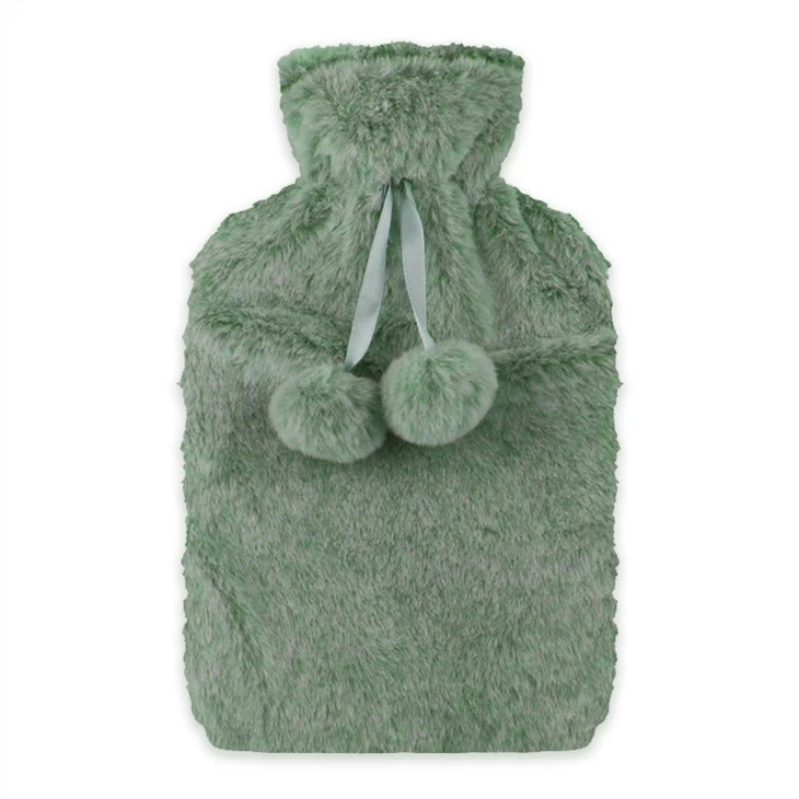 Rabbit fur Hot Water Bag Cover