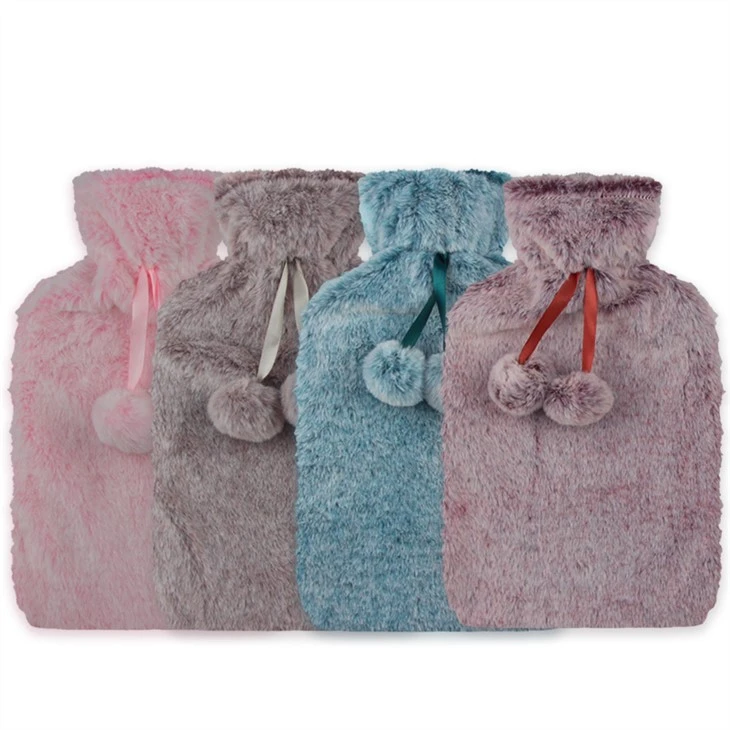 Rabbit fur Hot Water Bag Cover