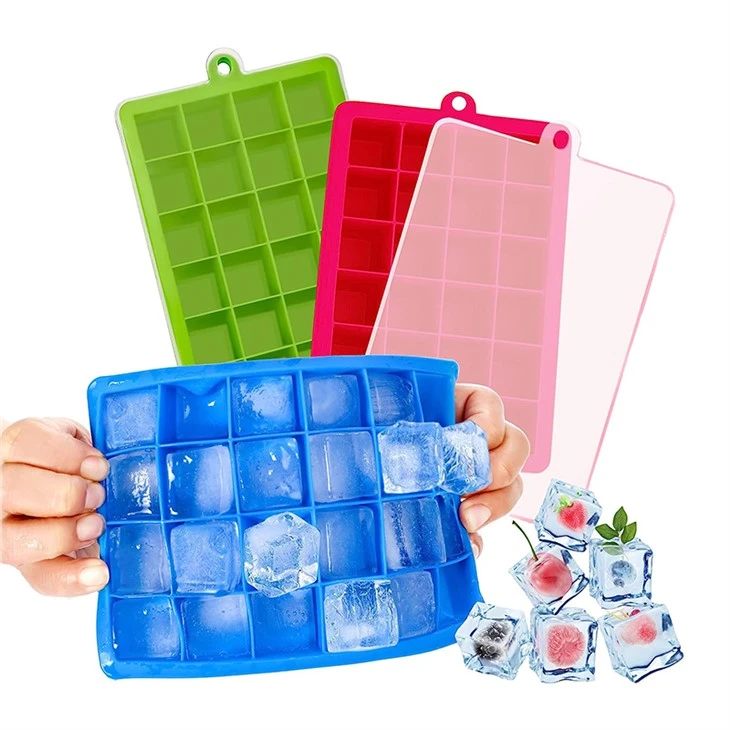 Silicone Ice Cube Mold Tray