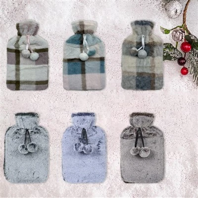 Custom Size Material Hot Water Bottle Plush Cover