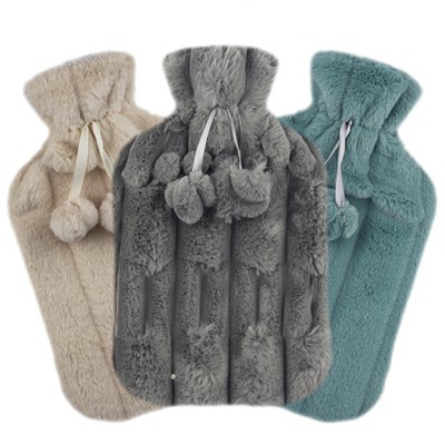 Customized Faux fur Hot Water Bottle Covers