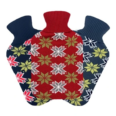 Hot Water Bottle Hot Therapy Knitted Cover