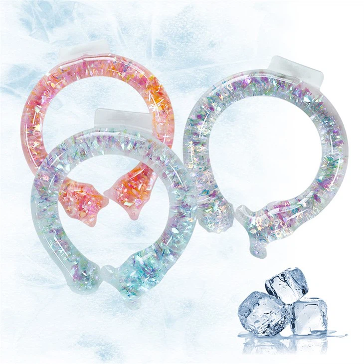 Tpu / Pcm Reusable Neck Cooling Wrap Ice Pack