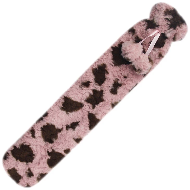 Winter Long Hot Water Bottle Bag fur Cover
