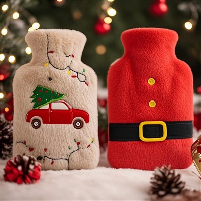 Christmas Hot Water Bottle Cover