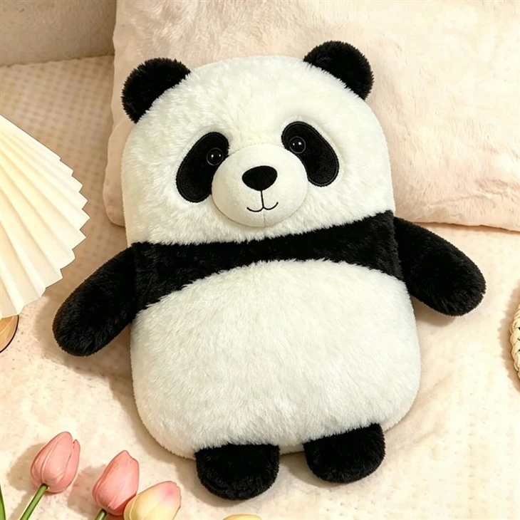 Doll Panda Plush Toy 500ml / 1000ml Hot Water Bottle Cover