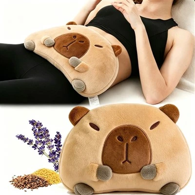 Cute Capybara Microwave Heating Pads For Menstrual Cramps