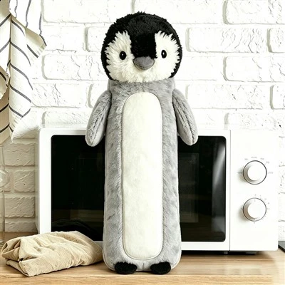 High Quality Various Cute Plush Penguin Animal Shape Microwave Heat Pack